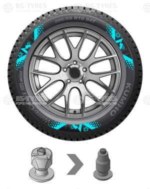 Kumho WinterCraft Ice Wi32 195/55 R15 89T